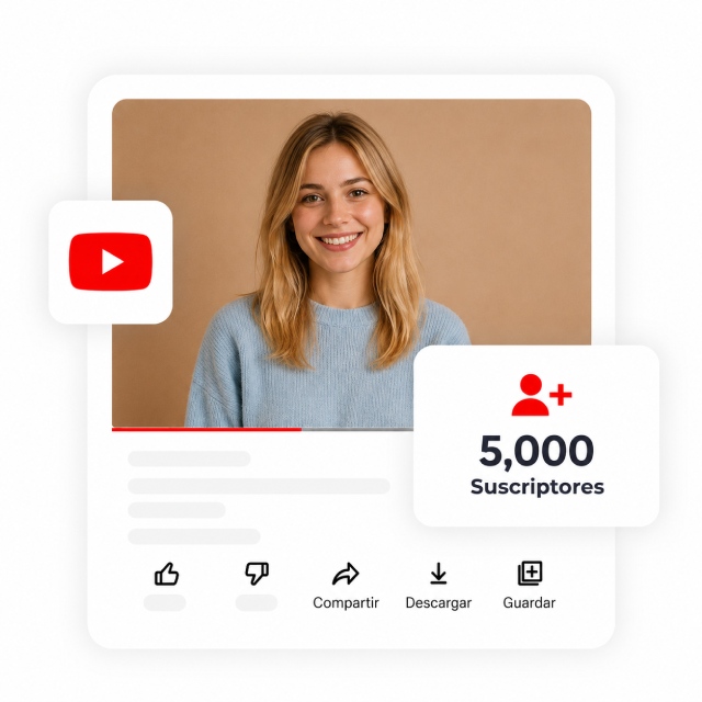Paquetes disponibles para comprar suscriptores YouTube
